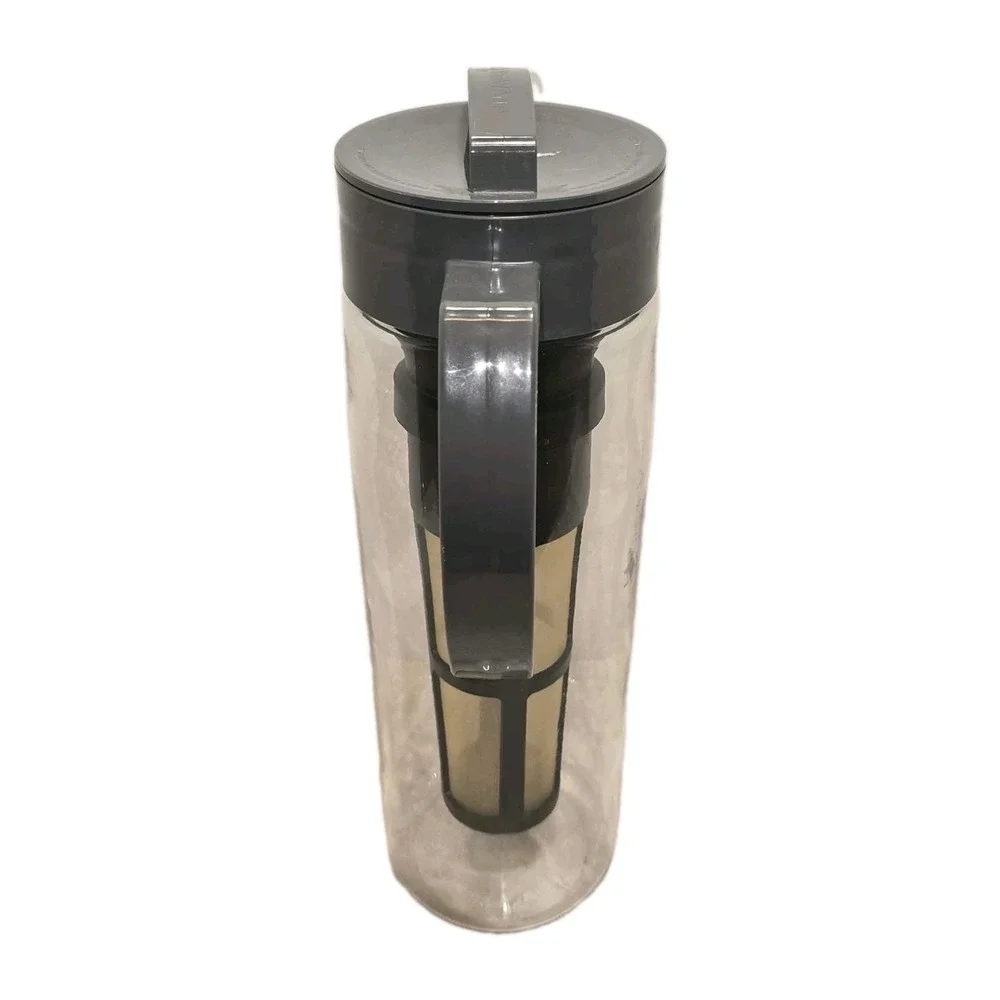 Teavana Iced Tea Pitcher Infuser 2 Qt Clear Gray BPA Free Tea Maker Brewer